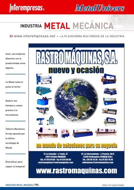 www interempresas net metalmecanica|Metalmecánica .